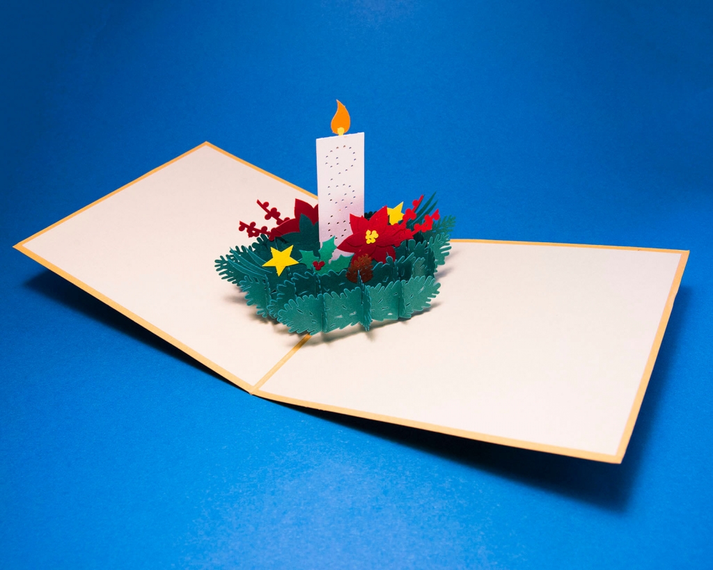 Biglietti pop-up di Natale origami - TIPOGRAFIA PEZZINI
